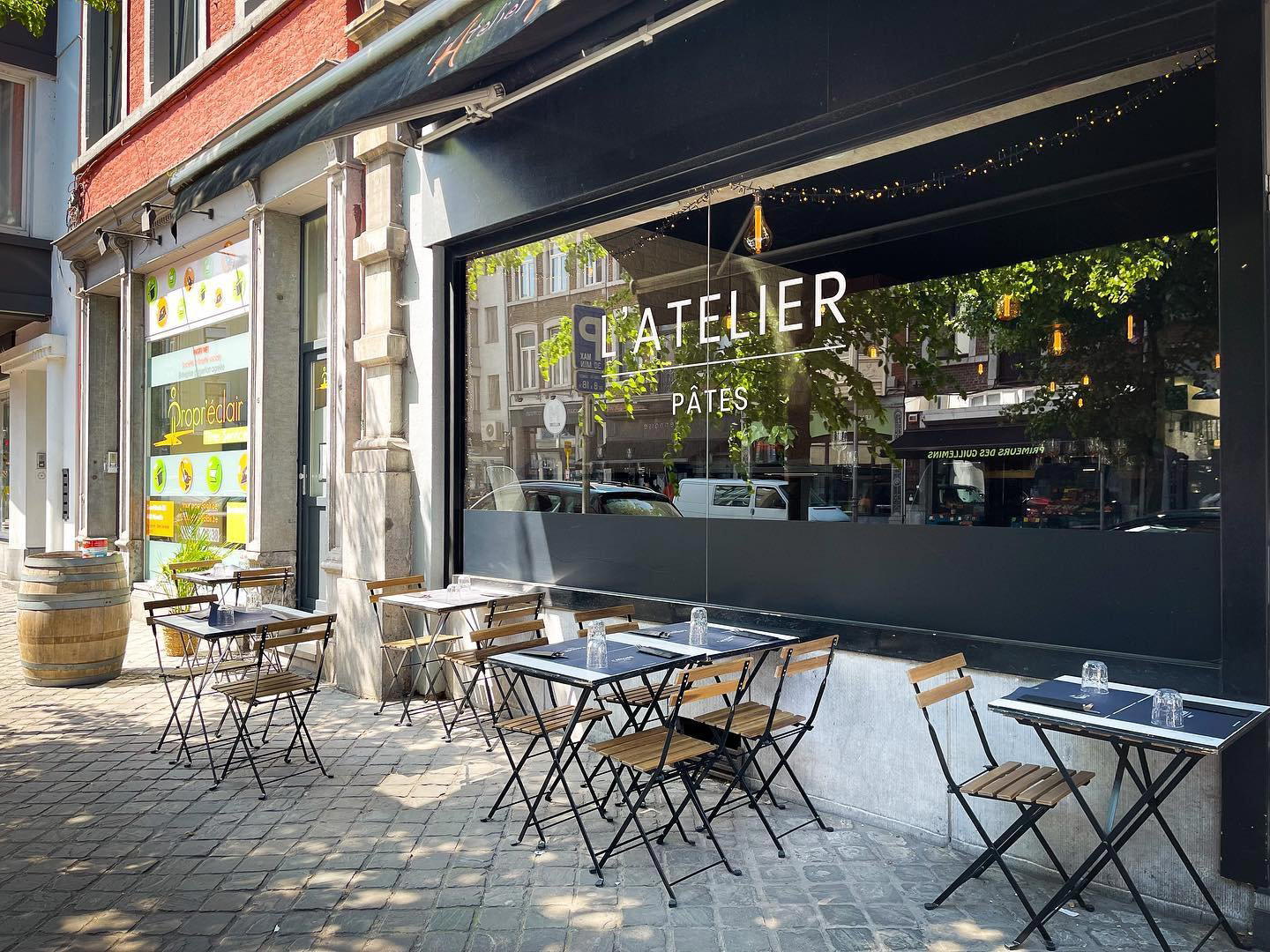 L'Atelier Pâtes restaurant in Liège, Belgium