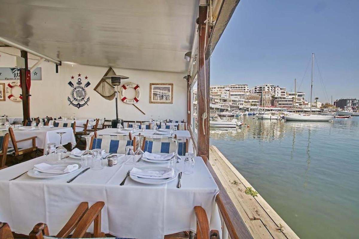 Jimy's Fish restaurant in Piraeus, Greece