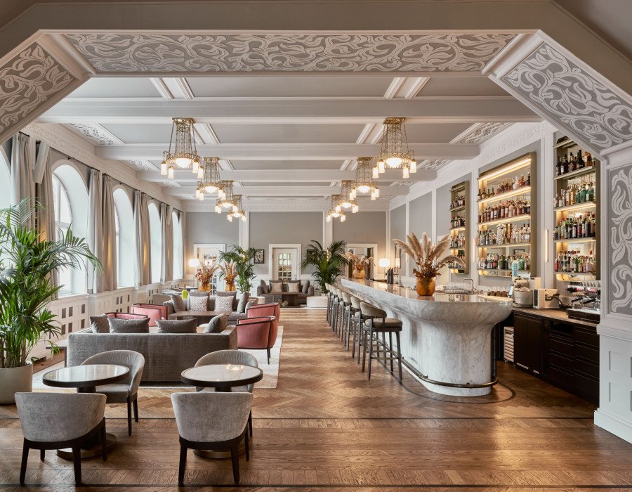 Grace La Margna restaurant in St. Moritz, Switzerland