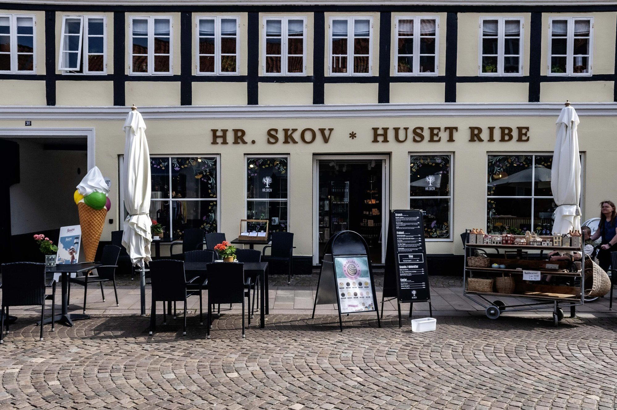Hr. Skov - Huset Ribe restaurant in Ribe