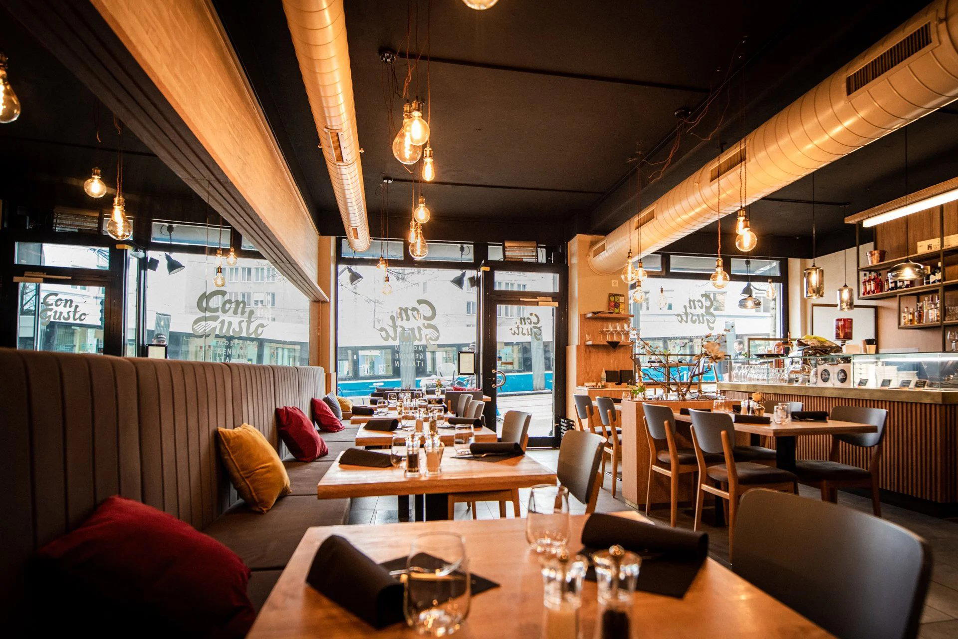 Con Gusto restaurant in Zürich, Switzerland