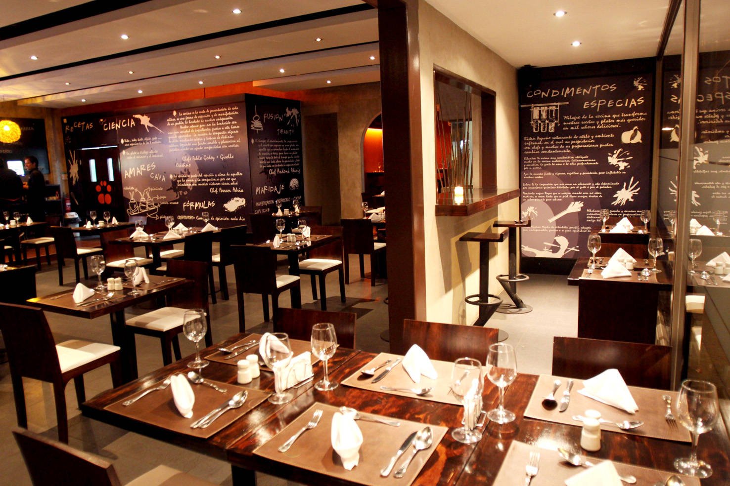 Amares Bistro restaurant in Antofagasta, Chile