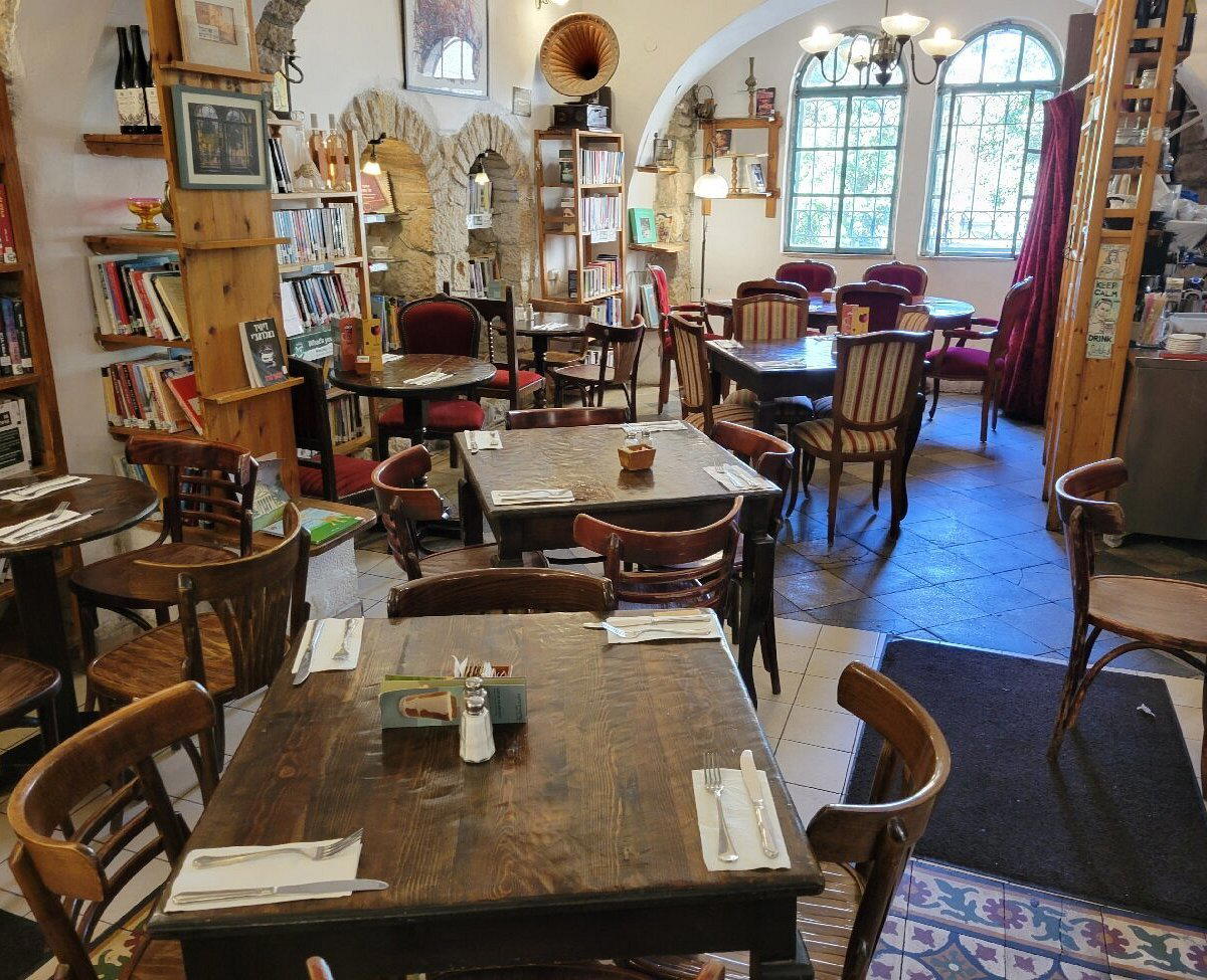 Tmol Shilshom restaurant in Jerusalem, Israel