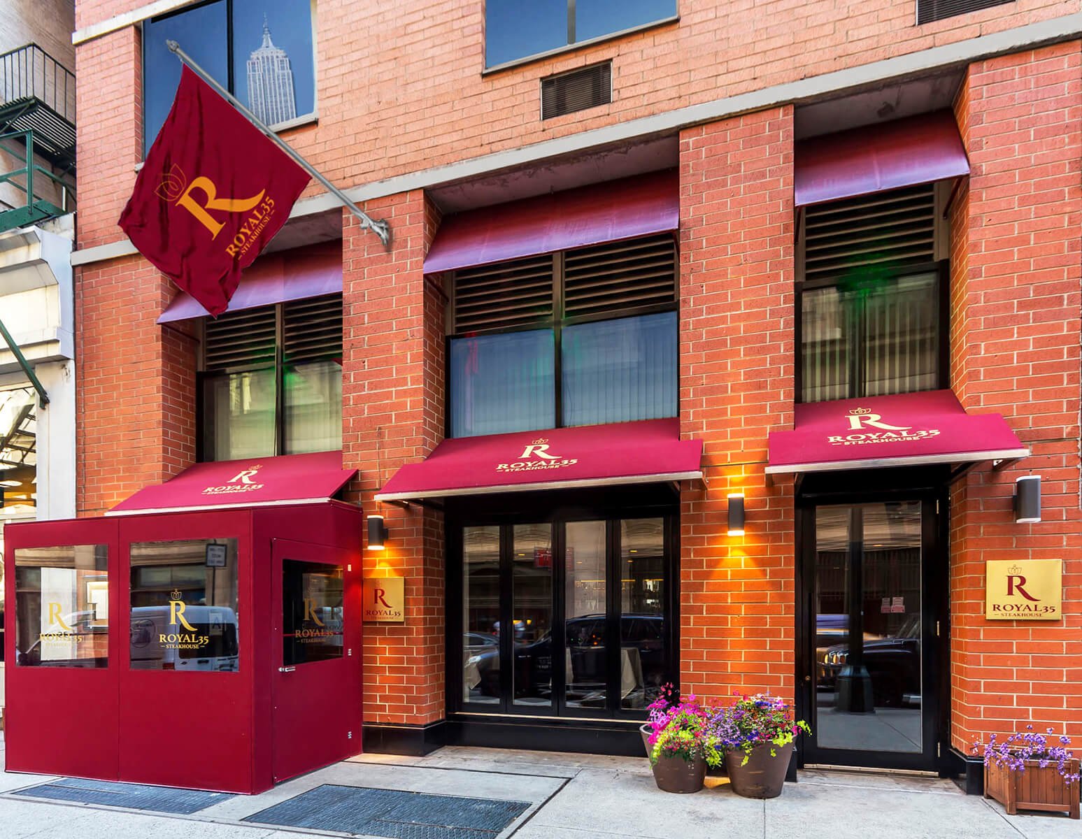 Royal 35 Steakhouse restaurant in New York City, United States