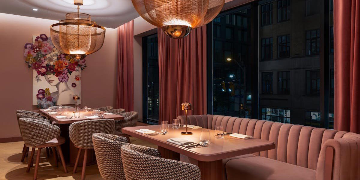 Deauville Club restaurant in Toronto, Canada