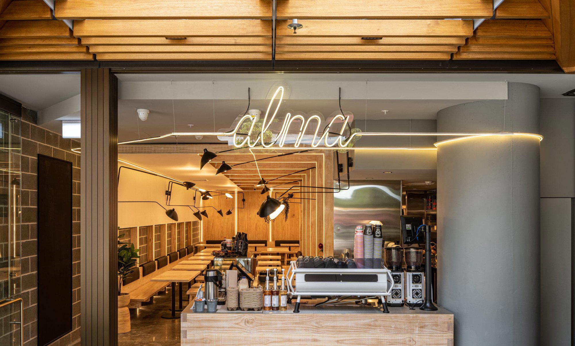 Cafe Alma restaurant in Sydney, Australia