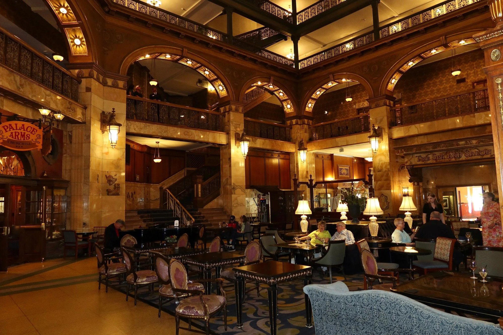 The Grand Atrium at The Brown Palace