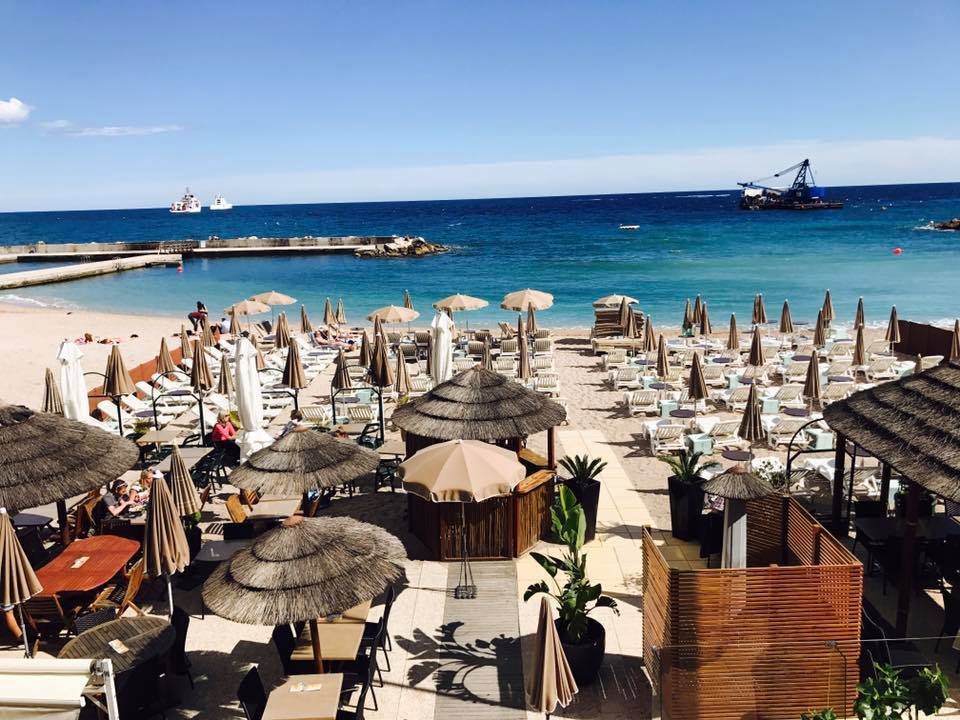 Neptun Monaco Beach restaurant in Larvotto, Monaco