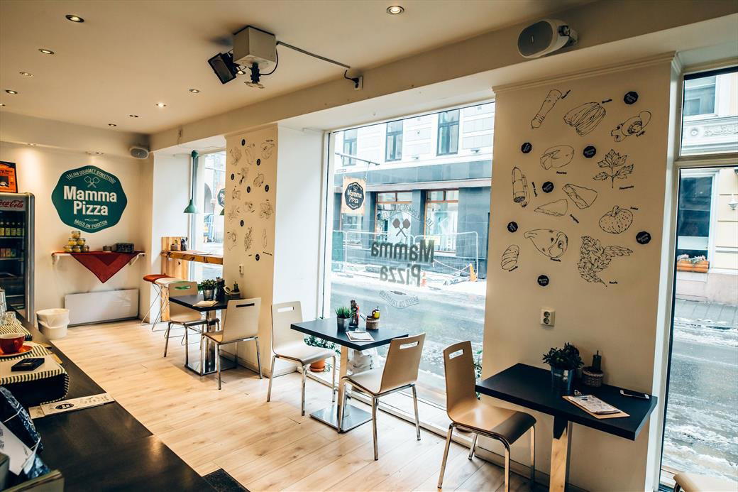 Mamma Pizza restaurant in Oslo, Norway