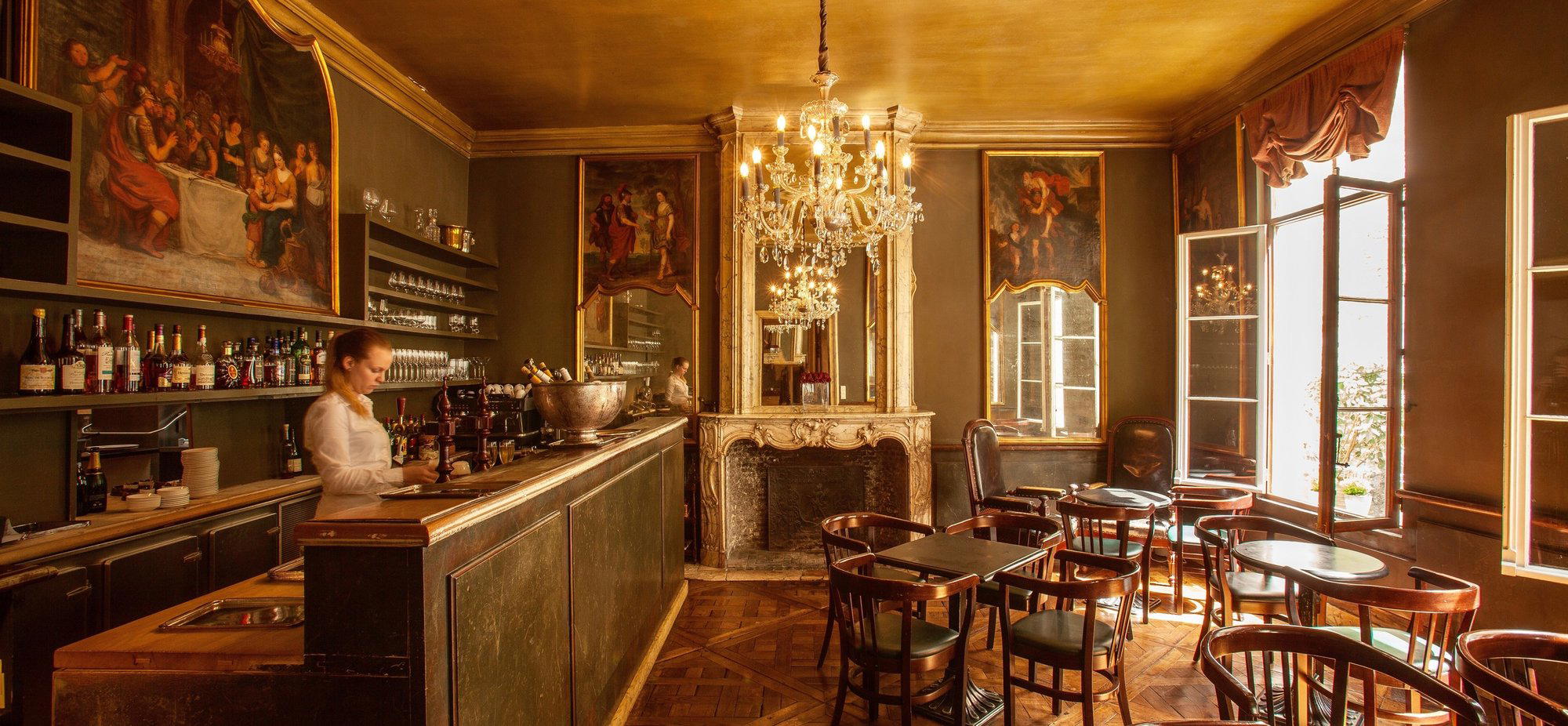 Sir Anthony Van Dijck restaurant in Antwerp, Belgium