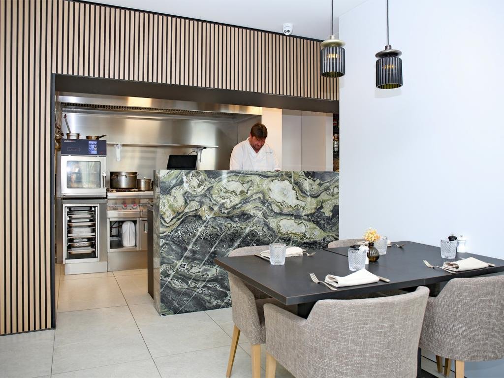 La Sirène restaurant in Knokke Heist, Belgium