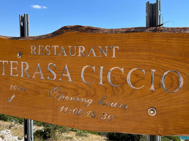 Terasa Ciccio POP, Nerezisca, Croatia