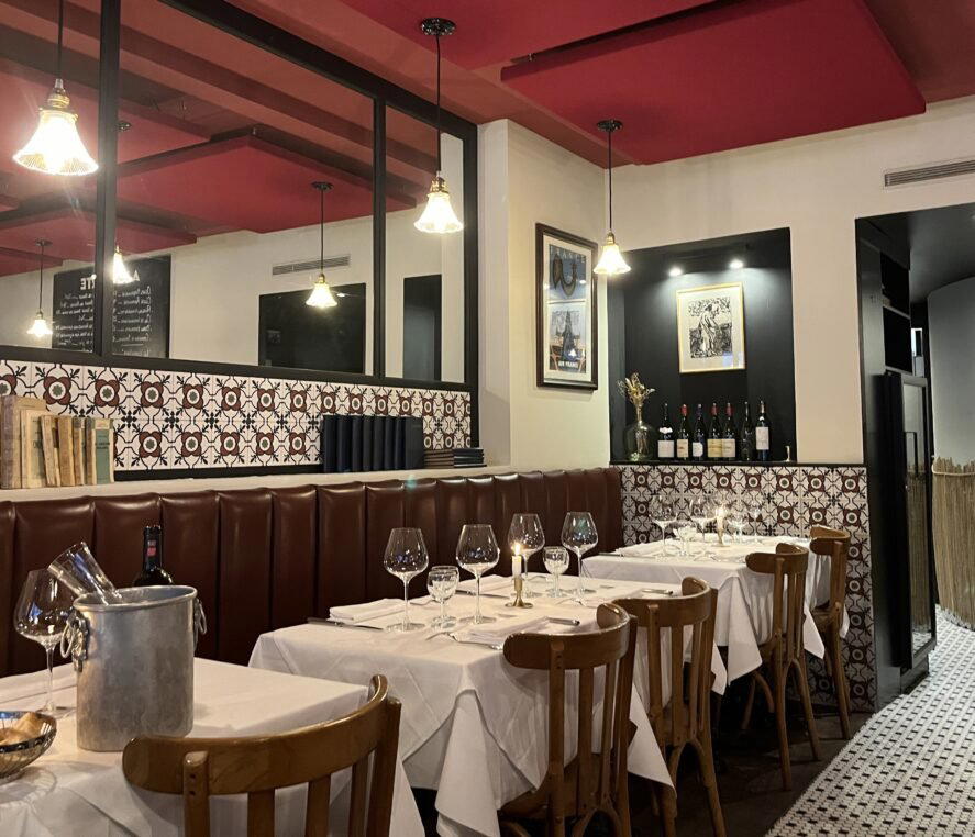 Clos d'Astorg restaurant in Paris, France
