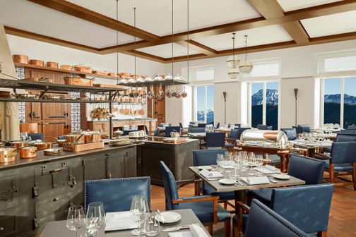 Restaurant RitzCoffier at the Bürgenstock Resort