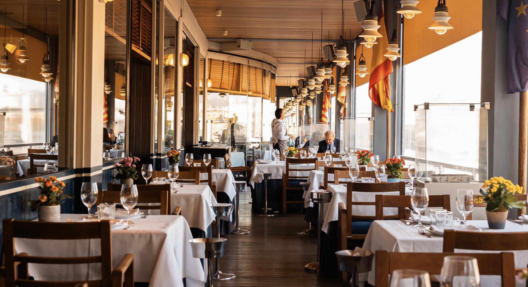 Barceloneta restaurant in Barcelona, Spain
