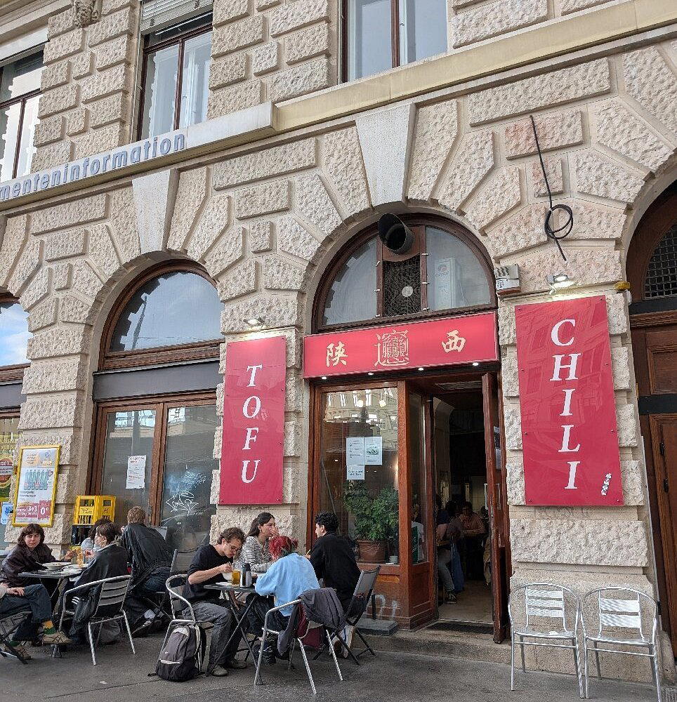 Tofu und Chili restaurant in Vienna, Austria