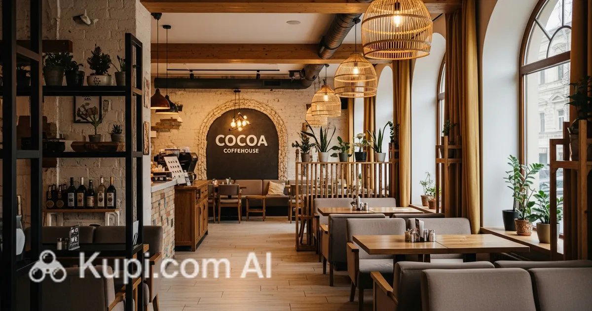 Kofeynya Kakao restaurant in Hrodna