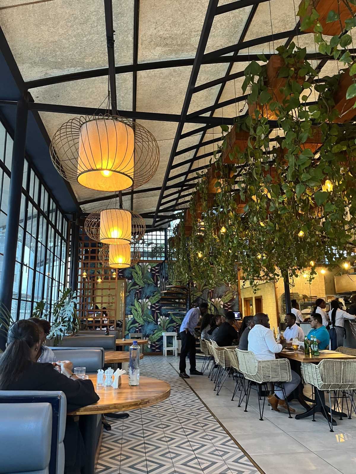Delta Towers restaurant in Nairobi