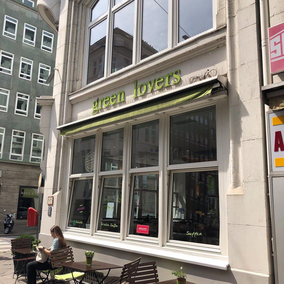 Green Lovers restaurant in Hamburg, Germany