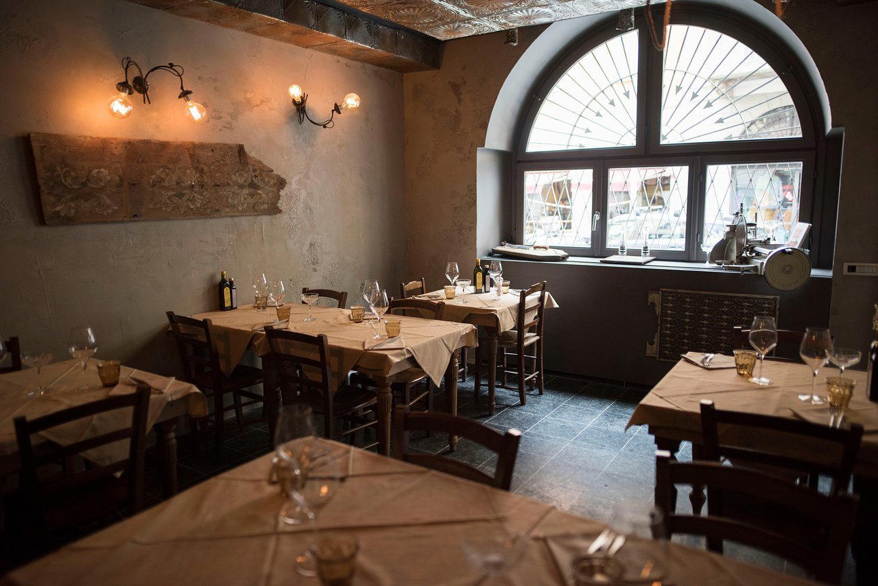 El Mora restaurant in Milan, Italy