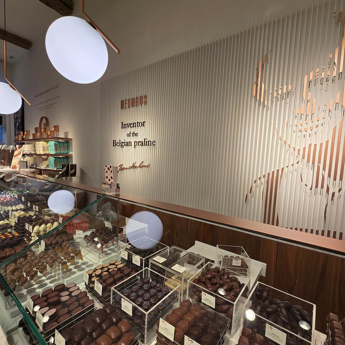 Neuhaus-Bruxelles restaurant in Brussels, Belgium