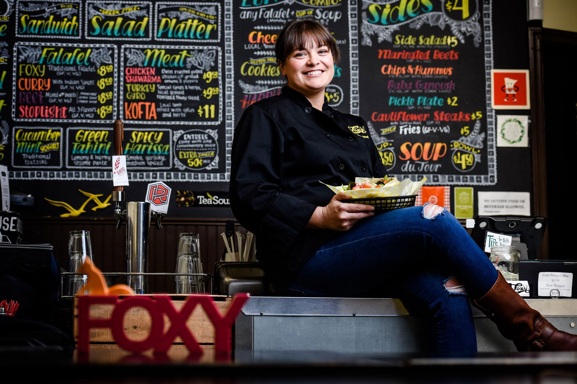 Foxy Falafel, Restaurant in St Paul