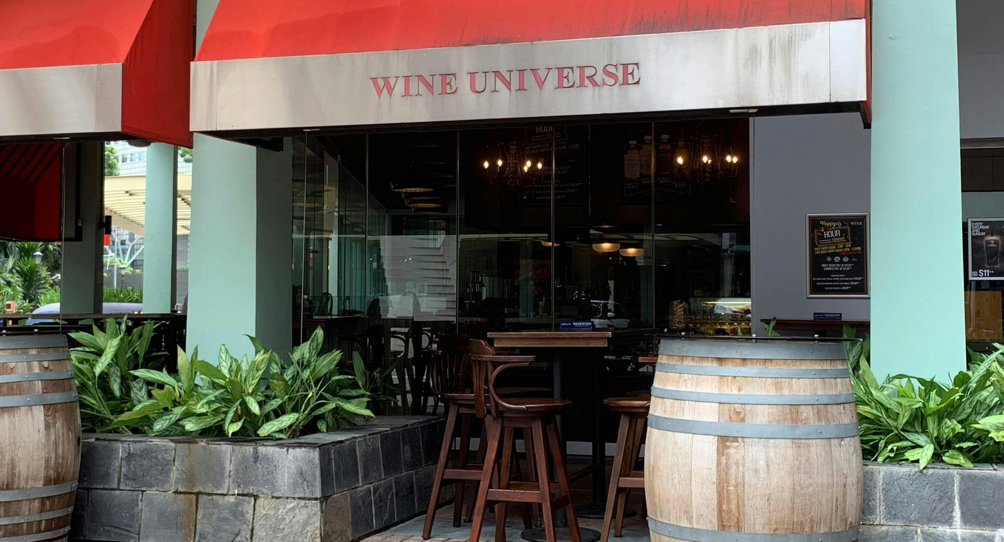 Wine Universe Singapore restaurant in Downtown Core, Singapore