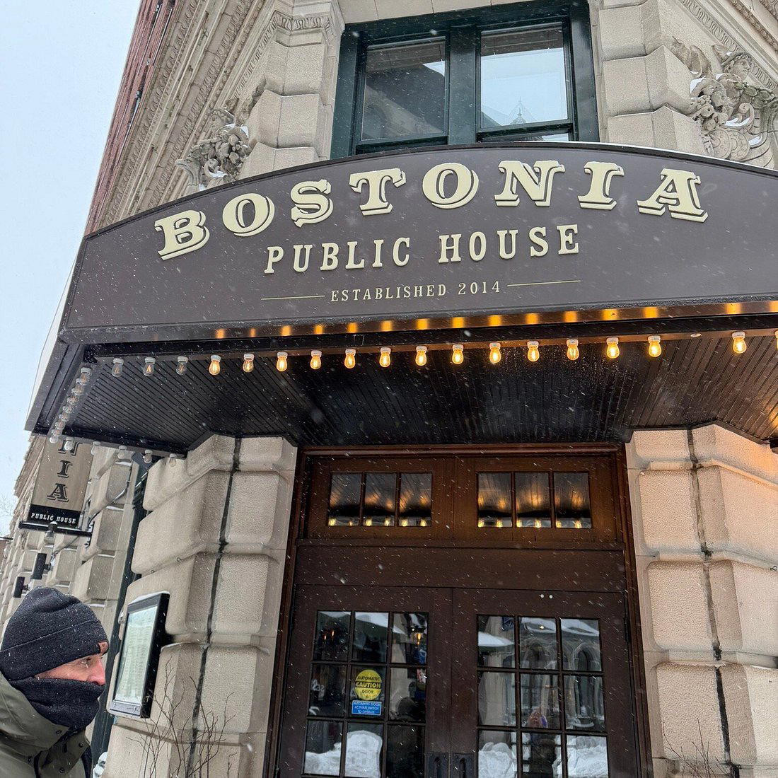 Bostonia Public House restaurant in Boston, United States