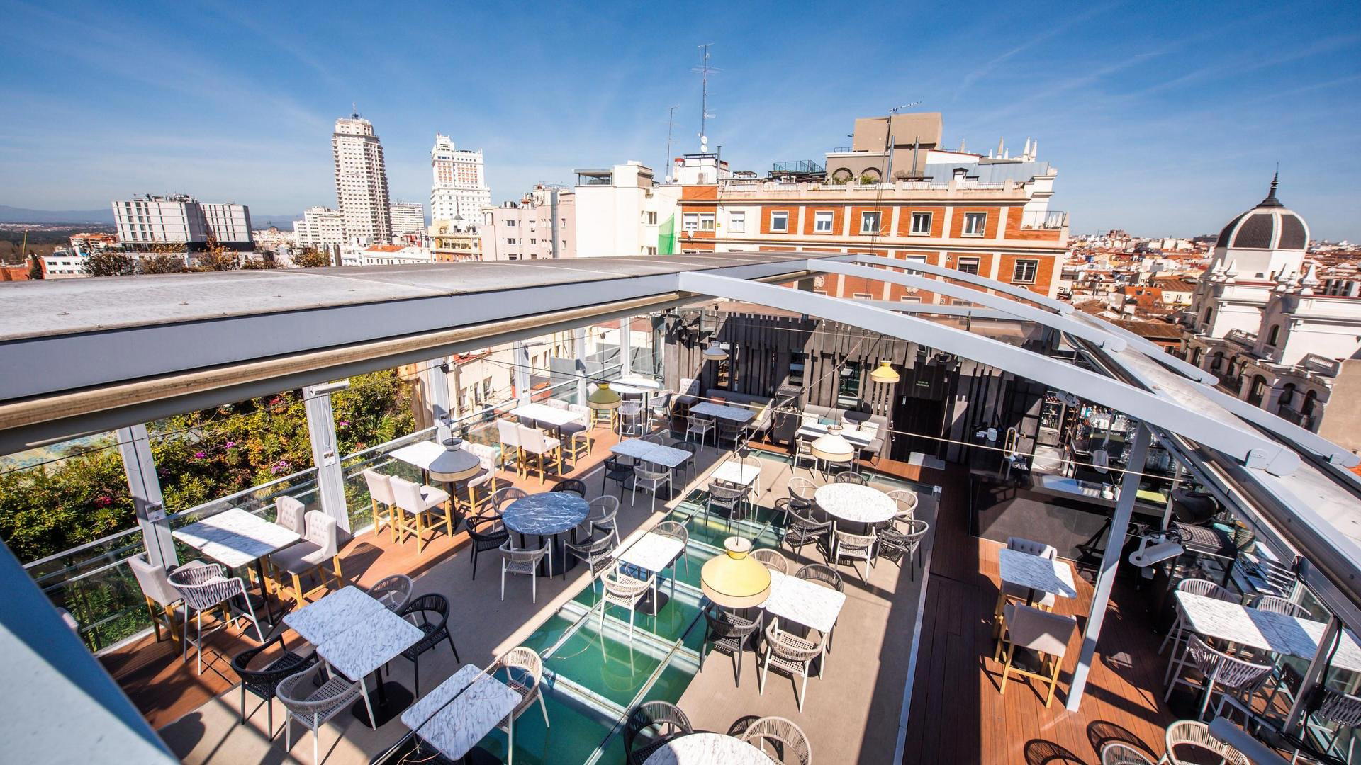 Inhala Terraza restaurant in Madrid, Spain