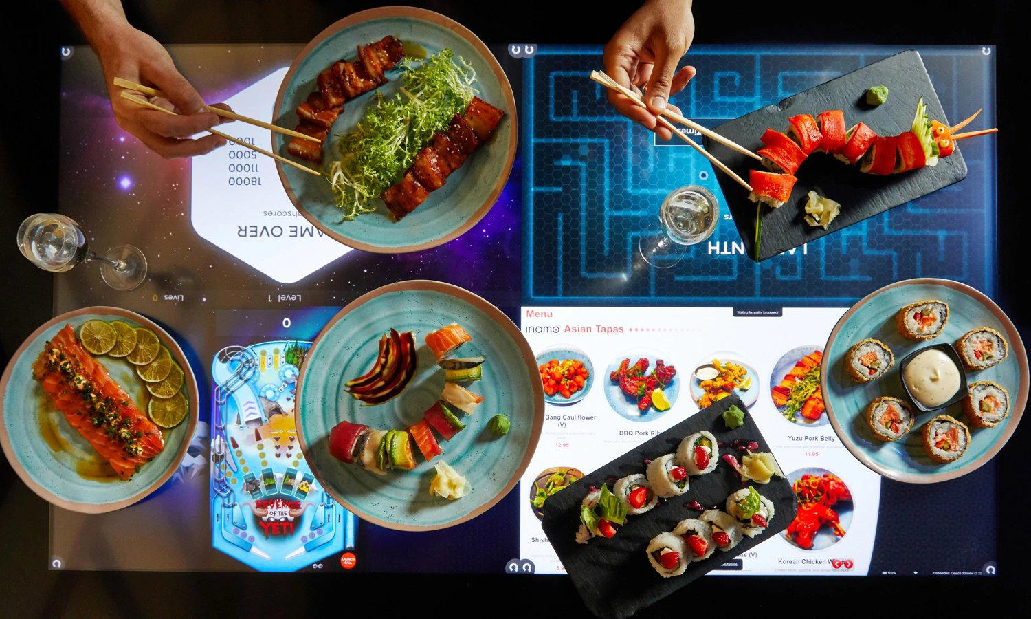 Inamo restaurant in London, United Kingdom