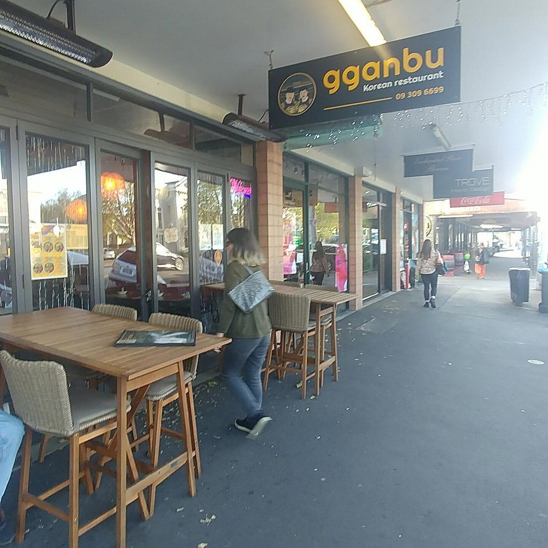 Gganbu restaurant in Auckland, New Zealand
