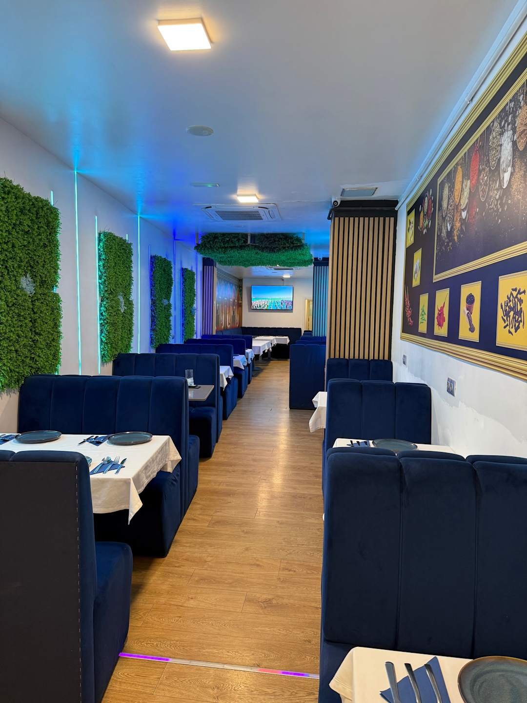 Taste of India restaurant in Barcelona, Spain