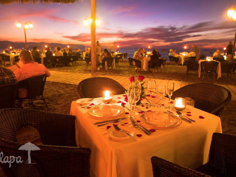 Beachfront Restaurant, Quimixto, Mexico