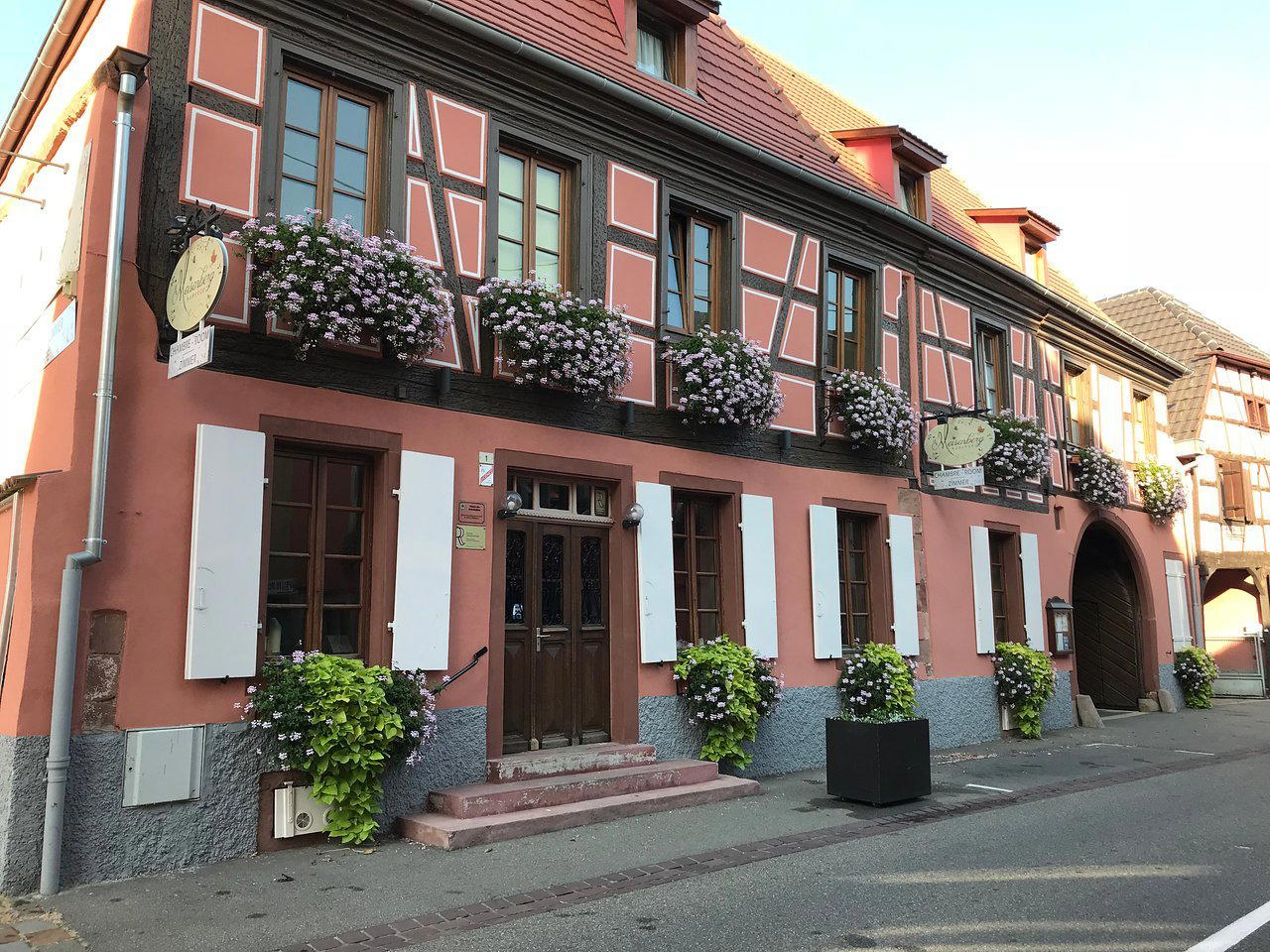 Le Meisenberg restaurant in Chatenois, France