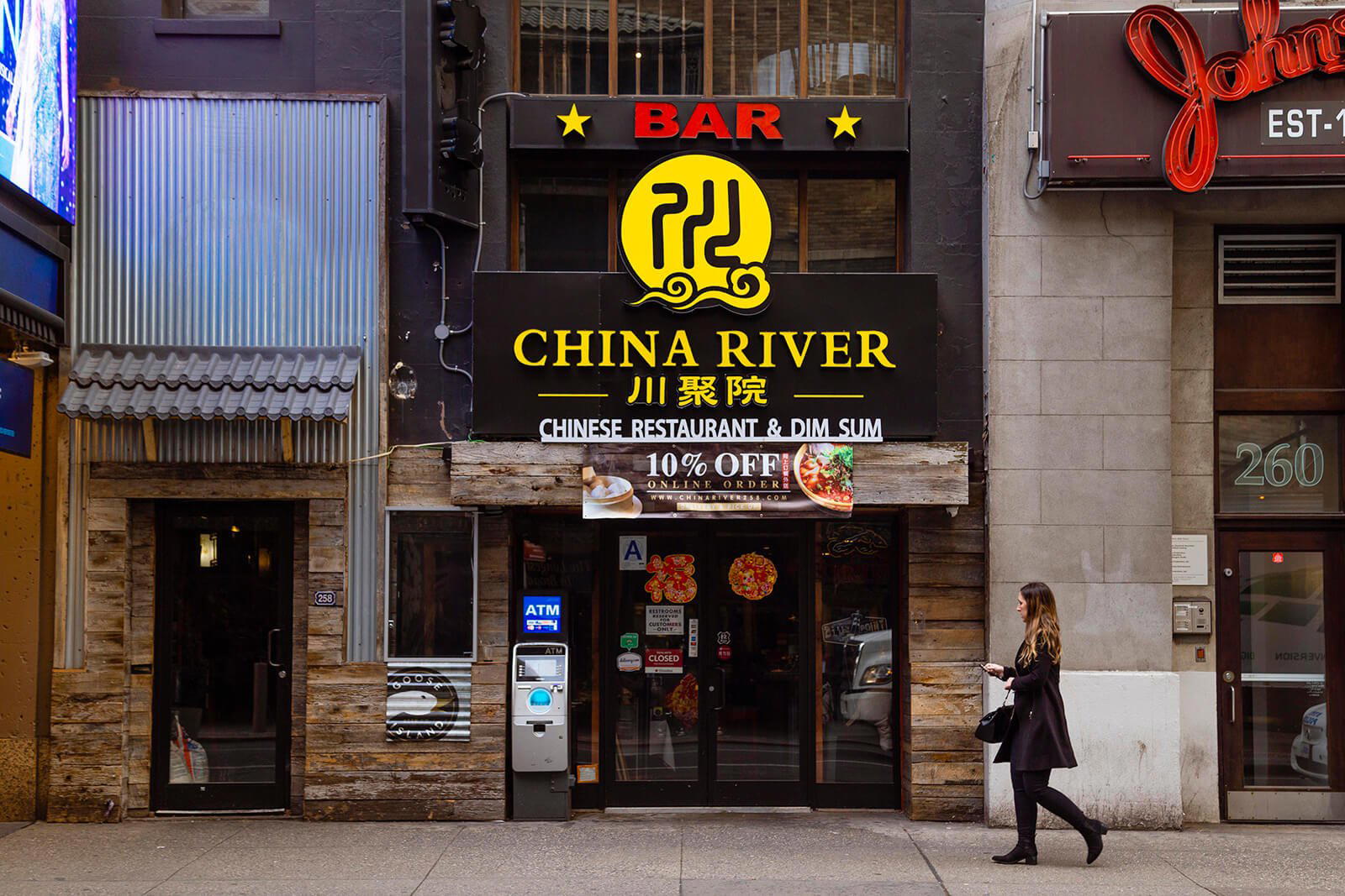 China River restaurant in New York City, United States