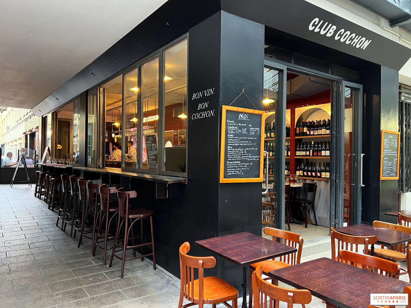 Club Cochon, Restaurant in Paris