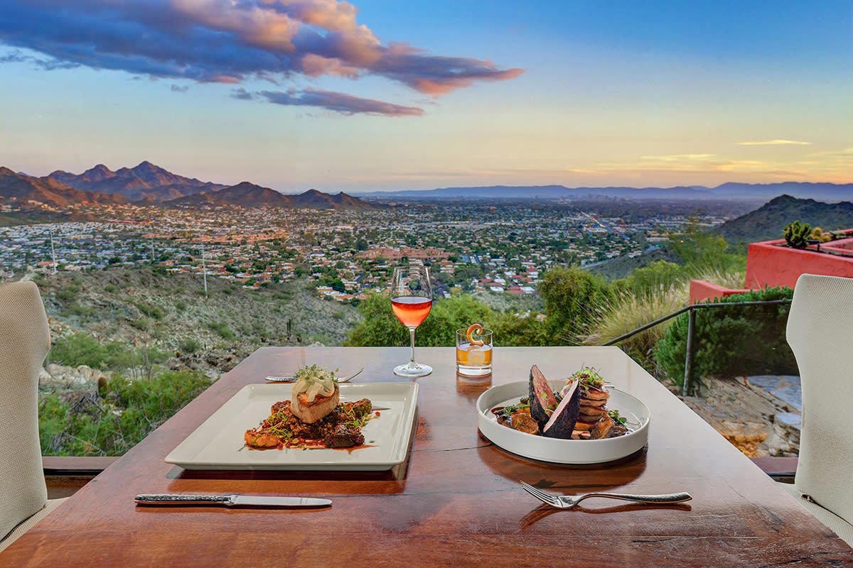 Different Pointe of View restaurant in Phoenix, United States