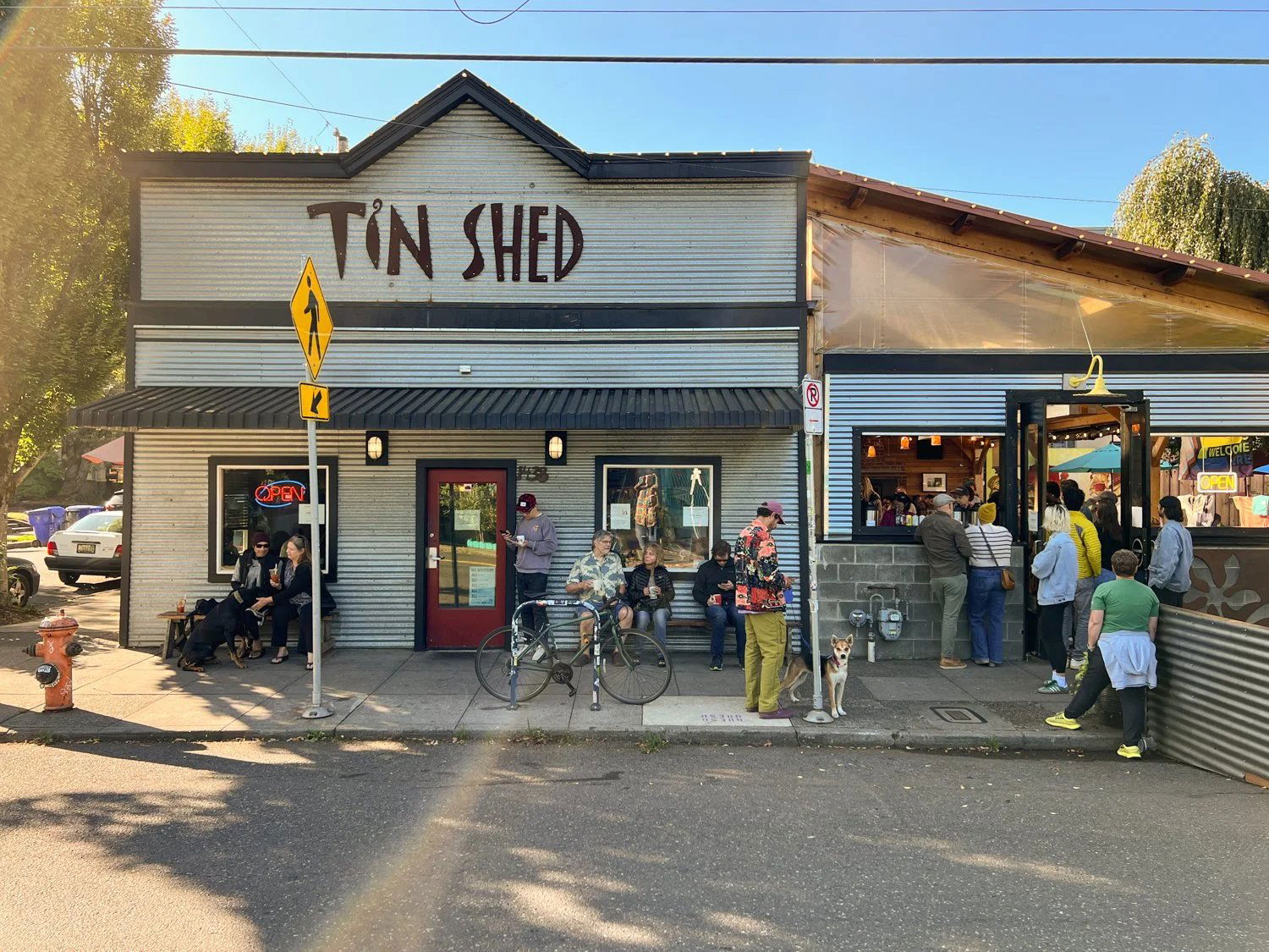 Tin Shed Garden Cafe, Restaurant in Portland
