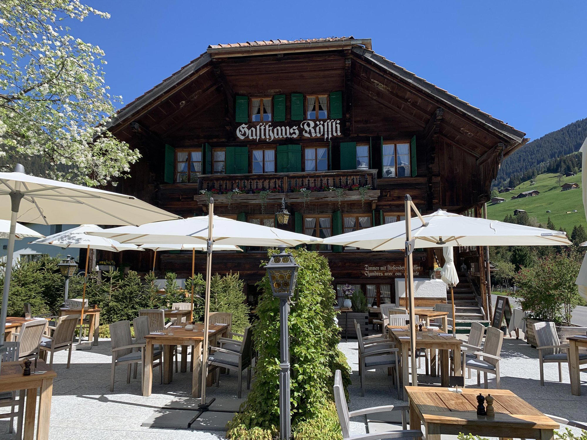 Rössli Feutersoey-Gstaad restaurant in Feutersoey, Switzerland