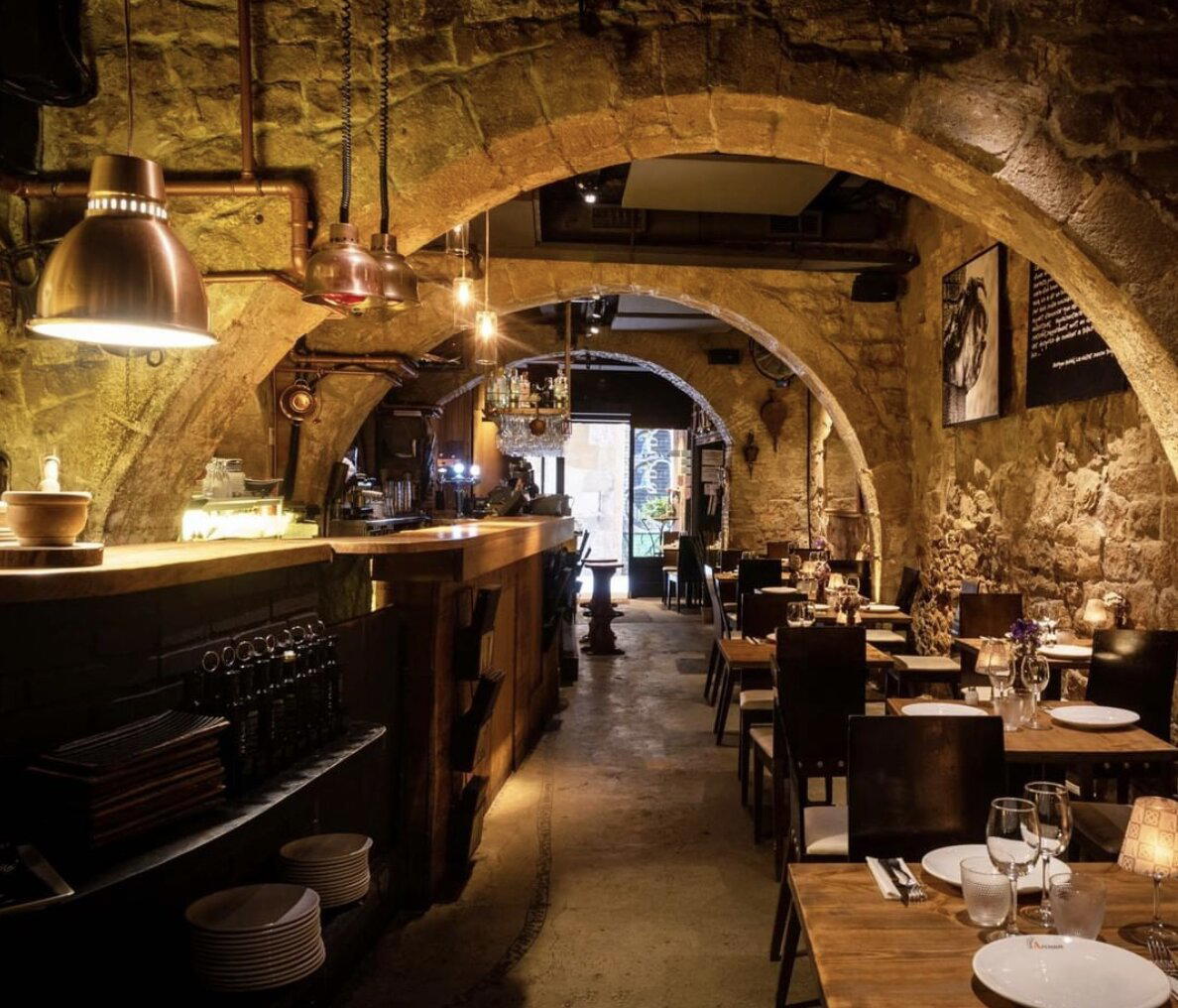 Atipical restaurant in Barcelona, Spain
