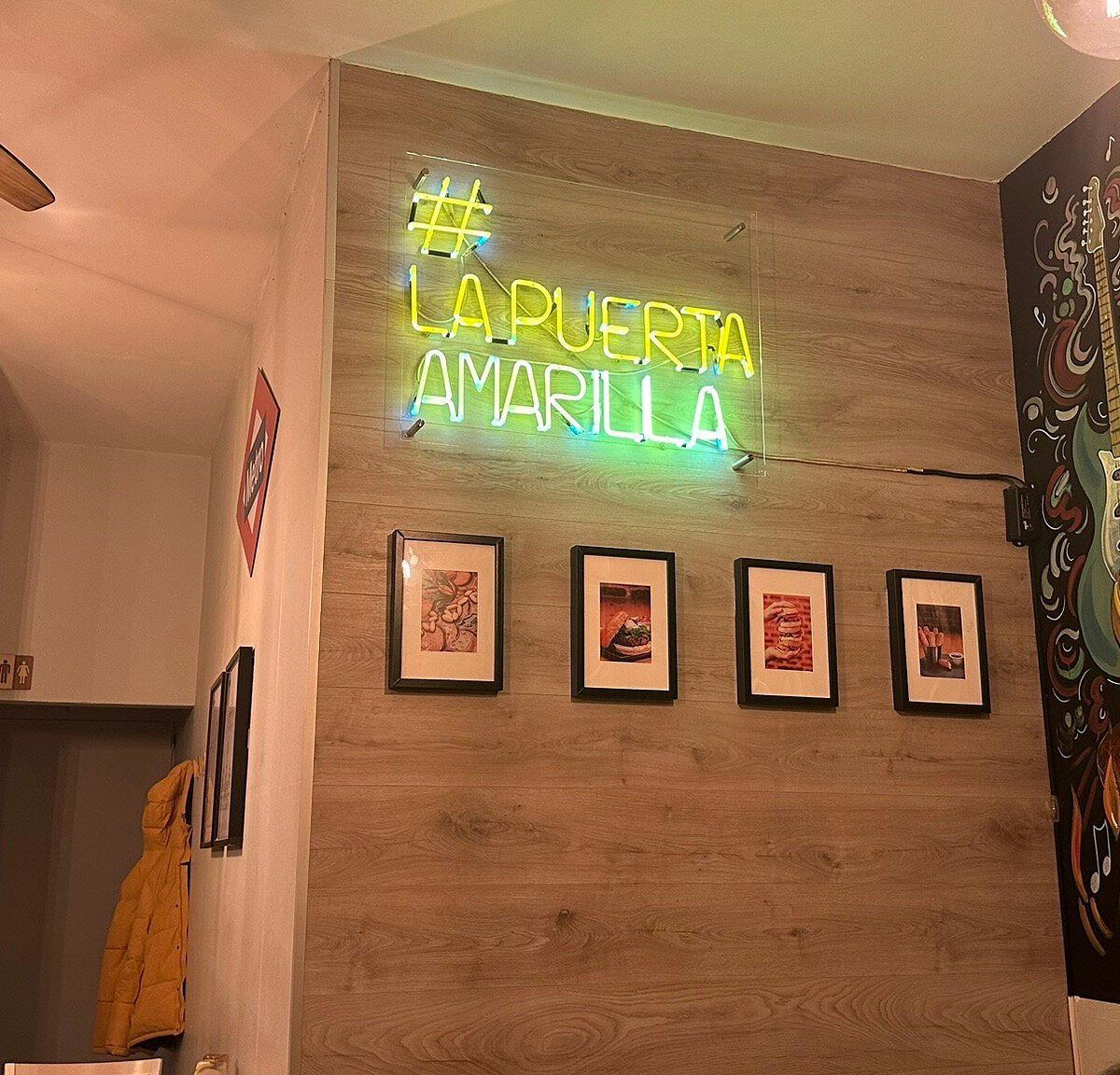 La Puerta Amarilla restaurant in Madrid, Spain