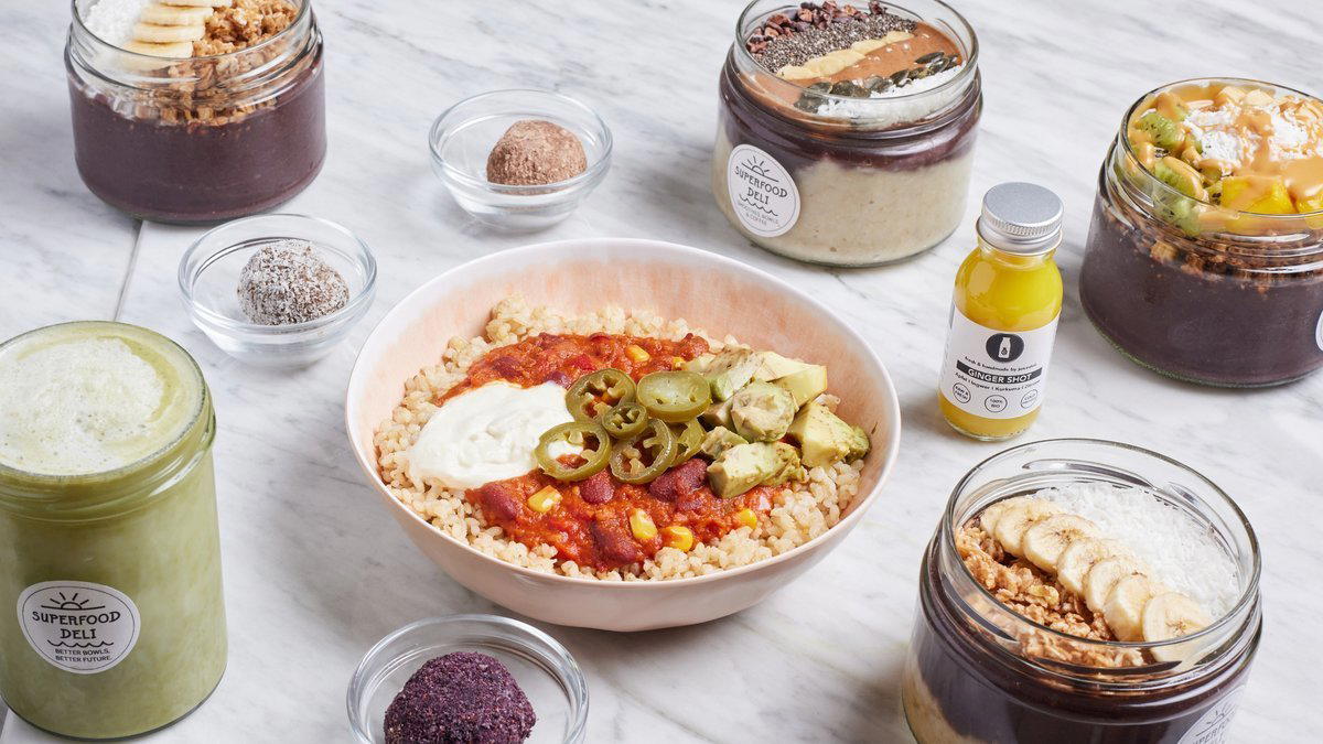 Superfood Deli 1060 restaurant in Vienna, Austria