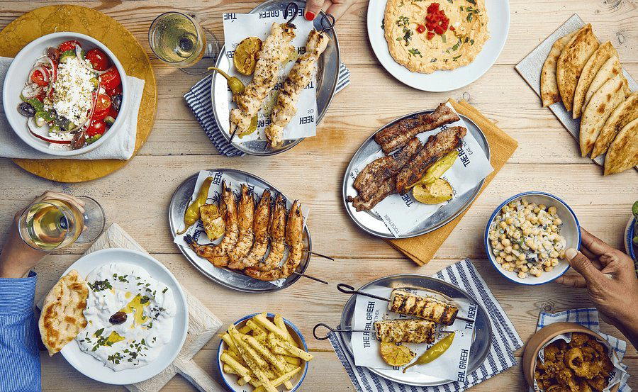 The Real Greek restaurant in Stratford, United Kingdom