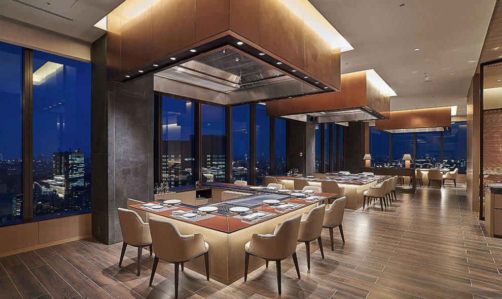 The Okura restaurant in Tokyo, Japan