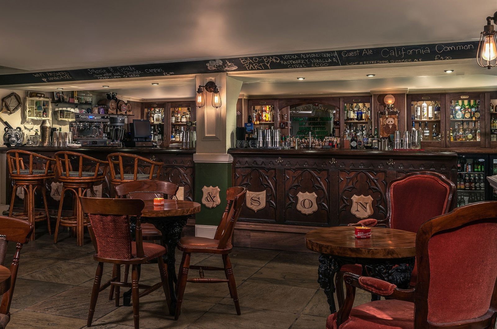 Panda & Sons, Bar in Edinburgh