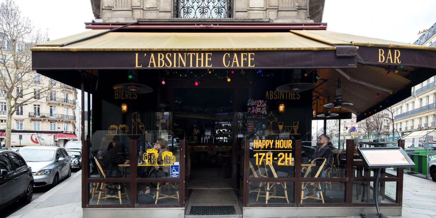 L'Absinthe restaurant in Paris, France