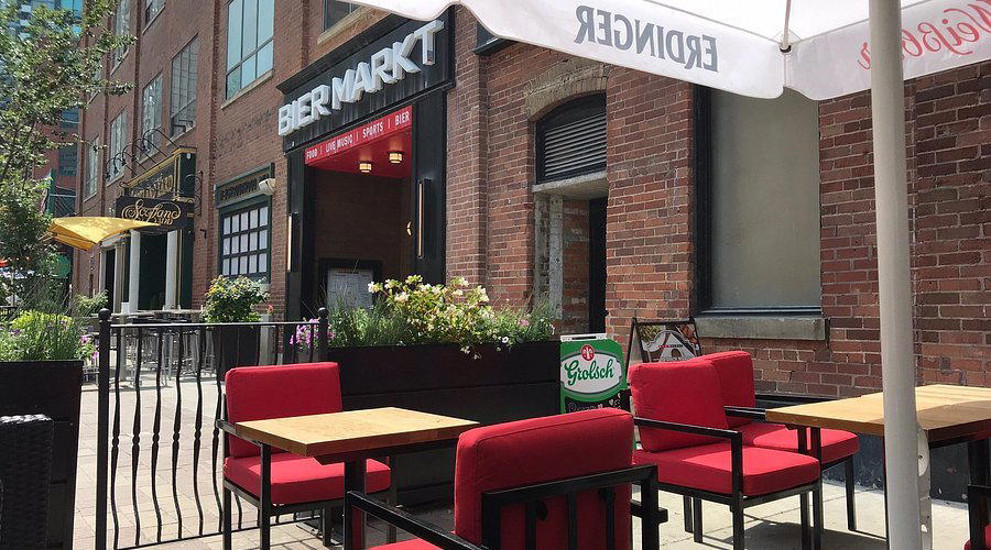Bier Markt restaurant in Toronto, Canada