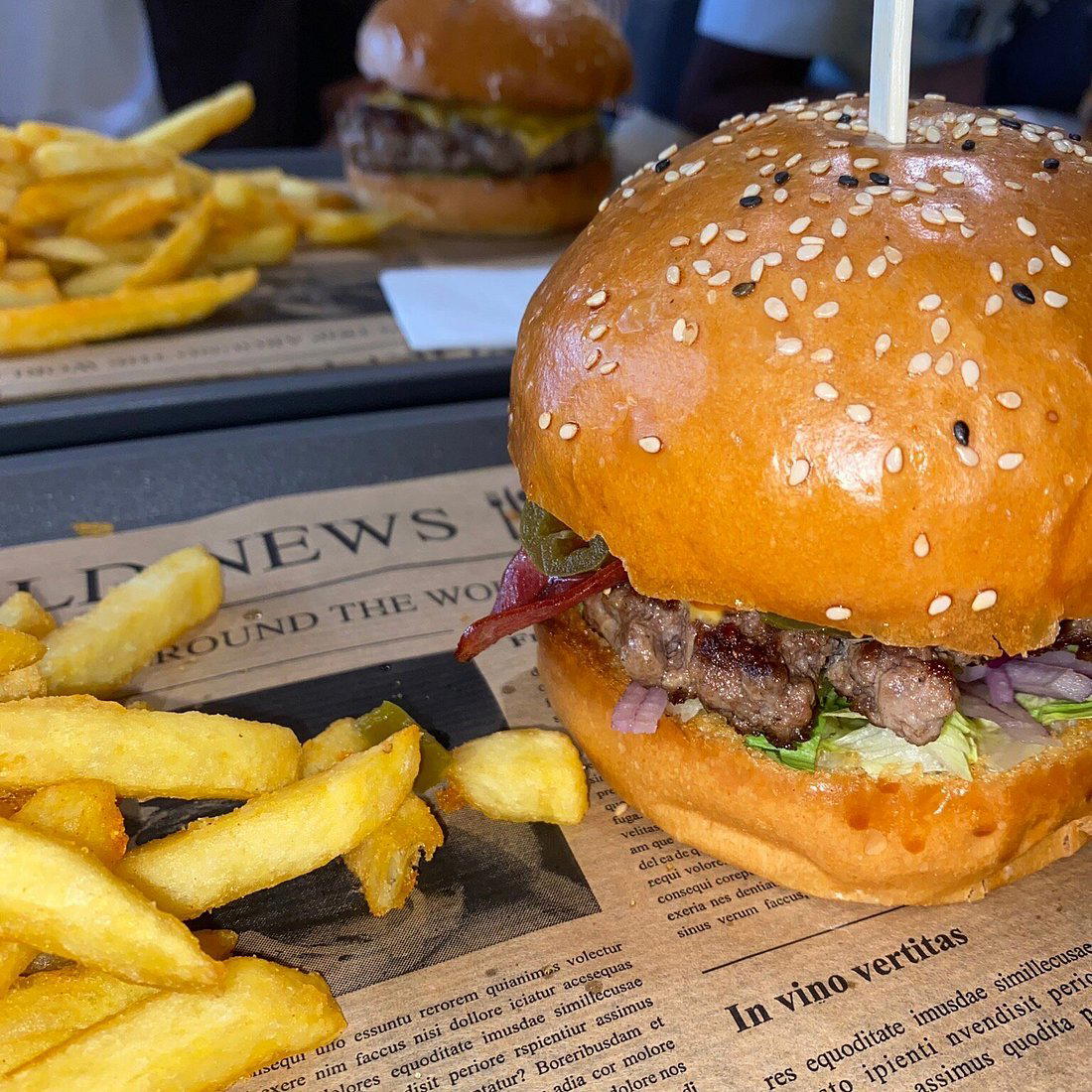The Burgery restaurant in Vienna, Austria