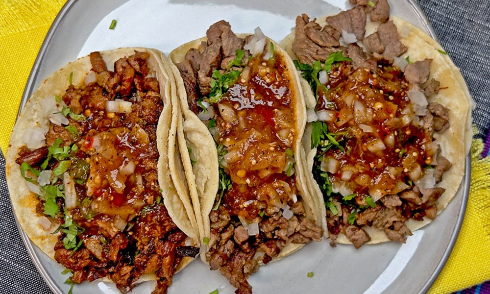 Tacos de la santa cruz