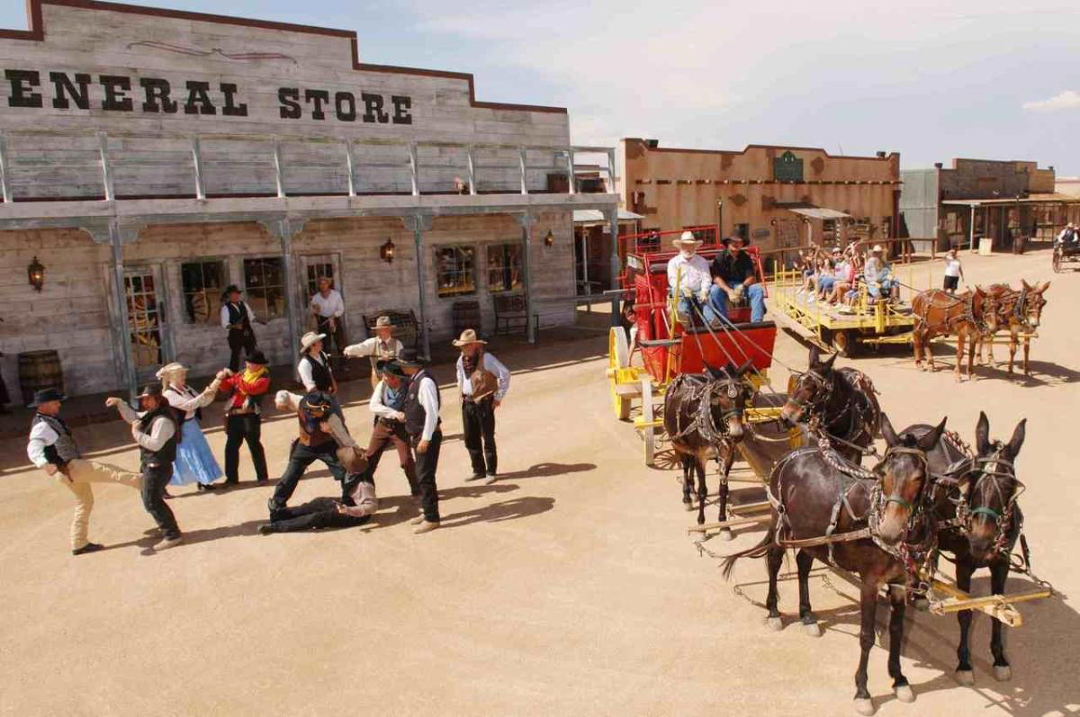 Rawhide Steakhouse restaurant in Chandler, United States